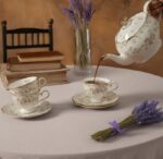 WANELLİ Tiffany Flowers Çay Seti 24 Parça - Görsel 2