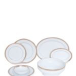 Haviland Plumes Gold 51 prç Yemek Takımı