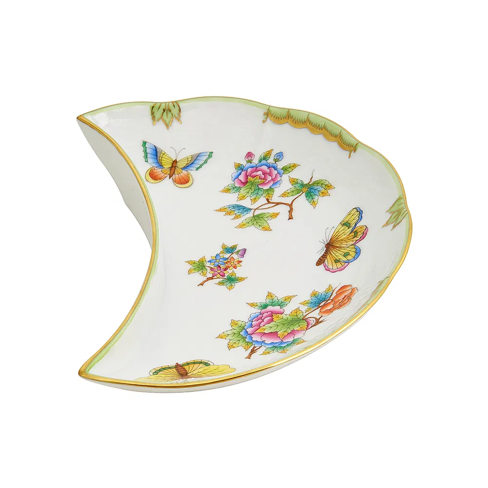 HEREND14.webp Herend Queen Victoria Porselen Salata Tabağı - Görsel 1