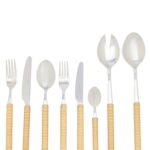 NEVA Rattan Beige 74 Prç Set