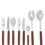 NEVA Intreccio Rosso Kahve 74 Prç Set
