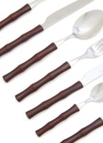 NEVA Bamboo Kahve 74 Prç Set - Görsel 3