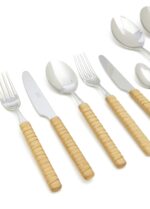 NEVA Rattan Beige 74 Prç Set - Görsel 3