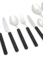 NEVA Rattan Siyah 74 Prç Set - Görsel 2