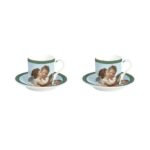 Pozzi Milano WILLIAM BOUGUEREAU 2li Kahve Ficanı Set