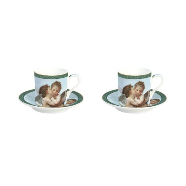 Pozzi Milano WILLIAM BOUGUEREAU 2li Kahve Ficanı Set