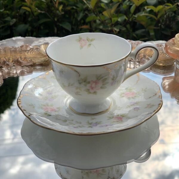 Wanelli Tiffany Flowers Kahve Fincanı 6lı
