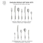 Robert Welch English Fiddle Vintage Çatal Bıçak Takımı, 84 Parça 12 Kişilik FIDVN1099V/84 - Görsel 4
