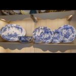 Royal Crown Derby Aves Blue 51 prç Yemek Takımı