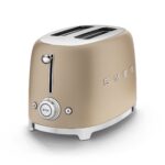 Smeg 50's Style TSF01CHMEU Mat Gold 2 li Ekmek Kızartma - Görsel 4