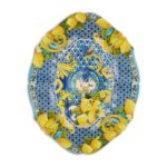 Baci Milano Sicily 7 Parça Meze Tabağı Mavi