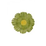 Bordallo Pinheiro-Maria Flor Yeşil Papatya Pasta Servis 23cm