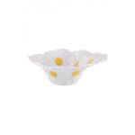 Bordallo Pinheiro-Maria Flor Beyaz Papatya Servis Kase 27cm