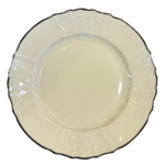 Bernadotte Krem 31 cm Platin Derin Servis