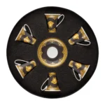 VERSACE Espresso Set 6 lı Baroque Nero