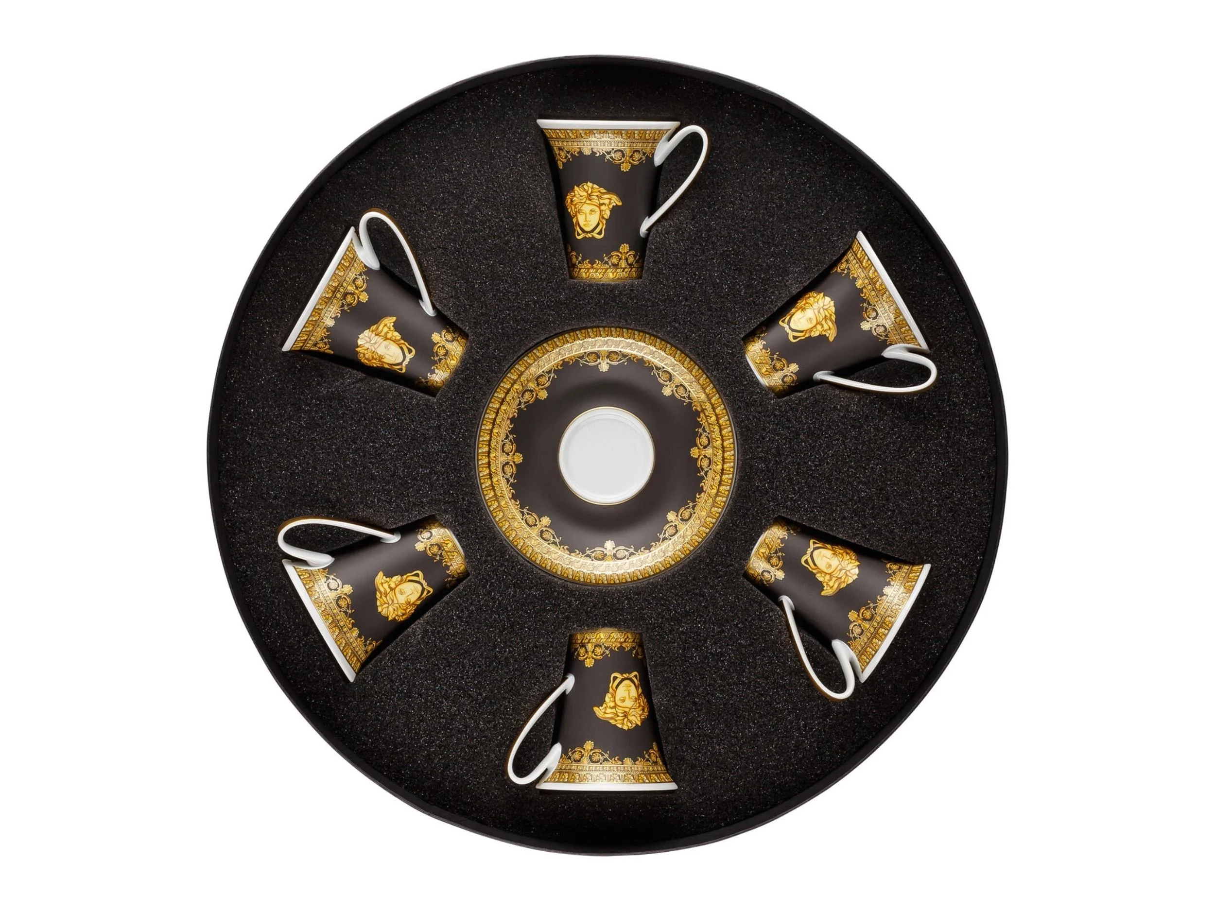 espresso-set-6-li-baroque-nero-eff1-4.webp VERSACE Espresso Set 6 lı Baroque Nero - Görsel 1