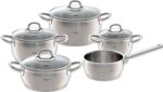 Fissler Valea 9 Parça Çelik Tencere Seti