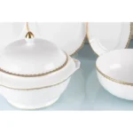 PROUNA Antique Gold 72 Parça 12 Kişilik Yemek Takımı - Görsel 2