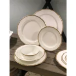 PROUNA Antique Gold 72 Parça 12 Kişilik Yemek Takımı - Görsel 3