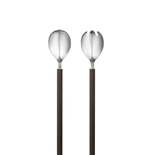 Georg Jensen Bernadotte 2li Ahşap Salata Servisi