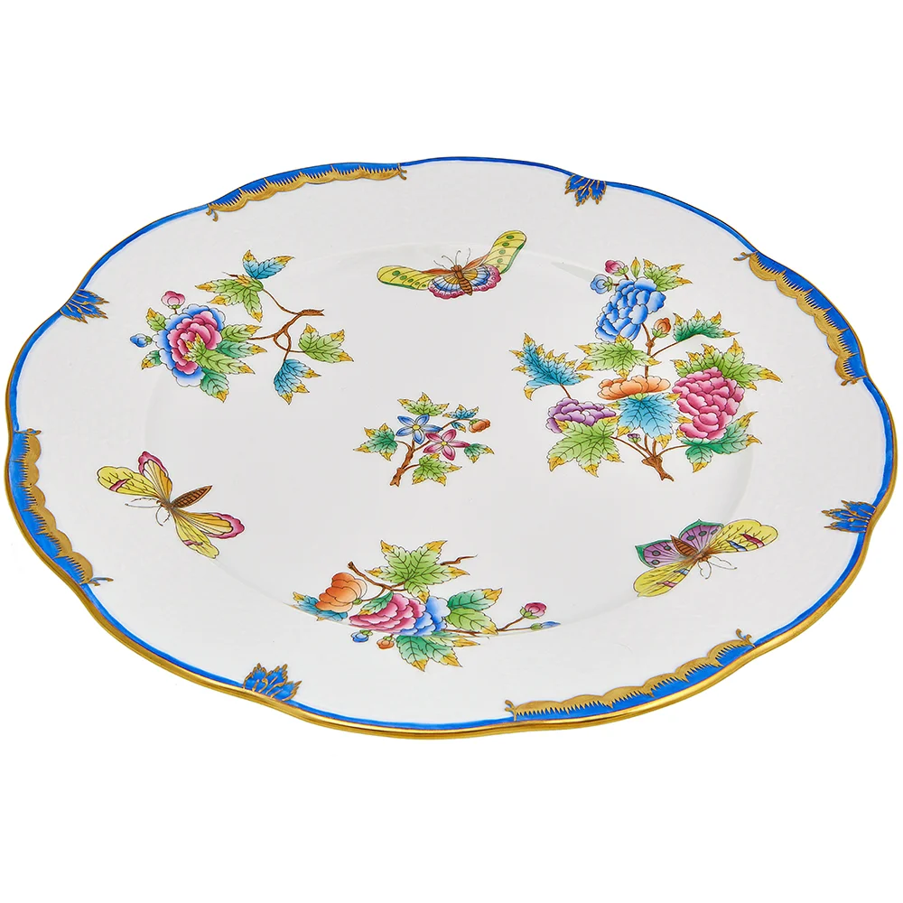 herend24.webp Herend Victoria 21 cm Tatlı tabağı 00519-0-00 VBO-Y3 - Görsel 1