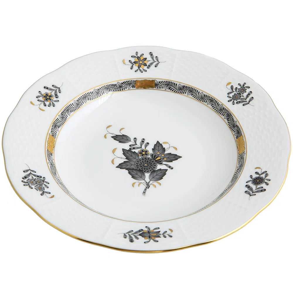herend51.webp Herend Apponyi 23,5 cm Yemek Tabağı 00504-0-00 ANG - Görsel 1