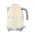 Smeg KLF02CREU Isı Ayarlı Kettle Krem