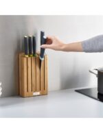 Joseph Joseph Elevate™ 5'li Bıçak Bambu Blok Set SKU 10300 - Görsel 3