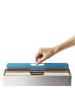 Joseph Joseph Folio™ Orta Boy Kesme Tahtası Seti - Gümüş SKU 60187 - Görsel 4