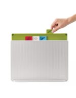 Joseph Joseph Index™ Orta Boy Kesme Tahtası Seti - Gümüş 60131 - Görsel 2