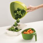 Joseph Joseph Nest™ Kevgir 2'li Set - Yeşil-Koyu Yeşil  40093