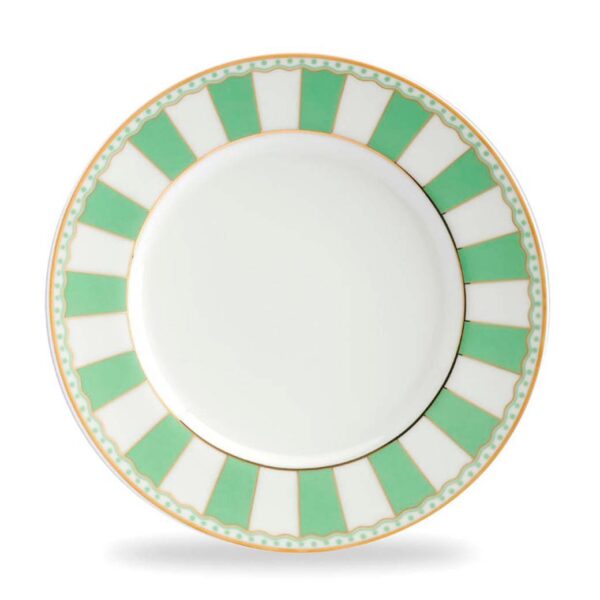 Noritake Carnivale Yeşil İnce Porselen 16cm Tabak