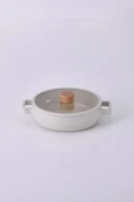 NEOFLAM FİKA CAM KAPAKLI ALÜMİNYUM SAHAN 20CM BEJ D-NEOF120SH