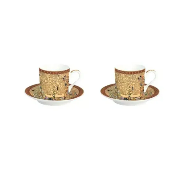 Pozzi Milano KLIMT 2li Kahve Ficanı Set