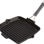 STAUB 405093440 DÖKÜM IZGARA/KATLANIR SAPLI SIYAH