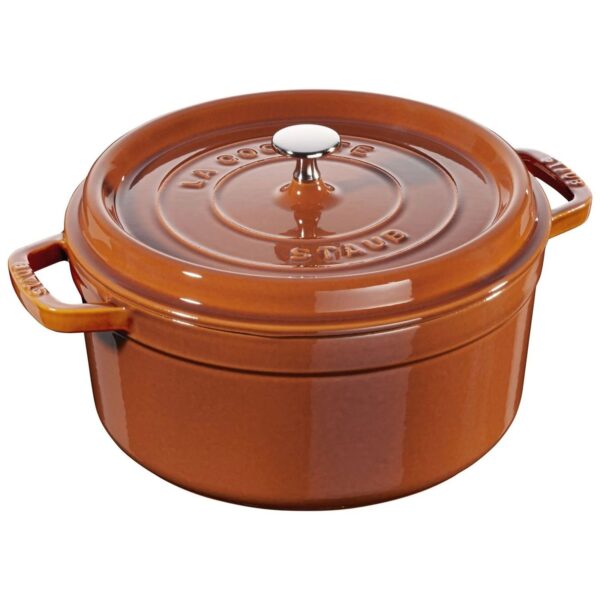 STAUB 405112970 DÖKÜM TENCERE, YUVARLAK, TARÇIN 24 CM