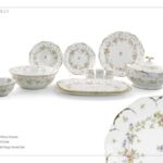 WANELLİ TİFFANY FLOWERS 60 PARÇA YEMEK TAKIMI (12 KİŞİLİK)