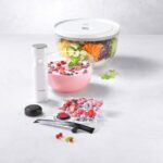 Zwilling Fresh & Save Bowls 9 Parça Cam Vakumlu Saklama Kabı Başlangıç Seti M/L Boy - Görsel 4
