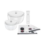 Zwilling Fresh & Save Bowls 9 Parça Cam Vakumlu Saklama Kabı Başlangıç Seti M/L Boy - Görsel 5