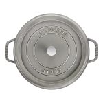 Staub Döküm demir Döküm Tencere | Grafit Gri | 28 cm | 6,75 l | yuvarlak - Görsel 4