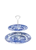 Spode Blue Italian 2li Kek Standı