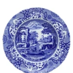 Spode Blue Italian Porselen Çukur Tabağı