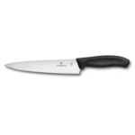 Victorinox 6.8003.19B 19 cm Siyah Doğrama Bıçağı , - Görsel 2