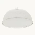 EDZARD Klasik koruyucu kapak (ø 30 cm, H 16 cm), gümüş kaplama