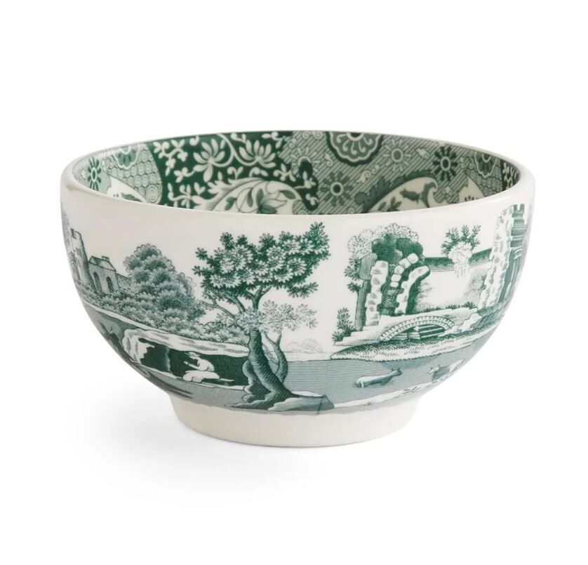 s2 Spode Heritage Green Italian Kase - 11cm - Görsel 1
