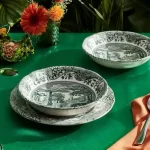 Spode Heritage Green Italian Salata /komposto kasesi 15cm - Görsel 4