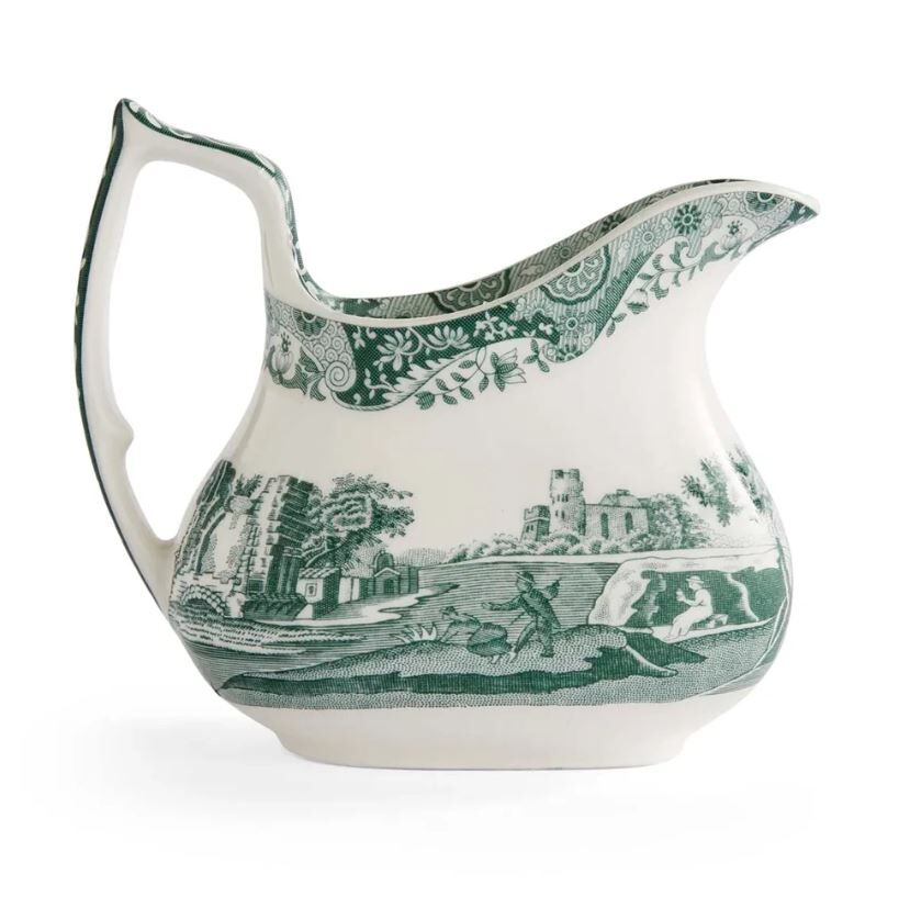 s4 Spode Heritage Green Italian Sütlük - Görsel 1