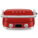 Smeg Tost Makinası Çok Kullanımlı Izgaralar 50's Style Kırmızı