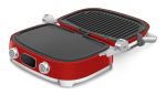 Smeg Tost Makinası Çok Kullanımlı Izgaralar 50's Style Kırmızı - Görsel 5